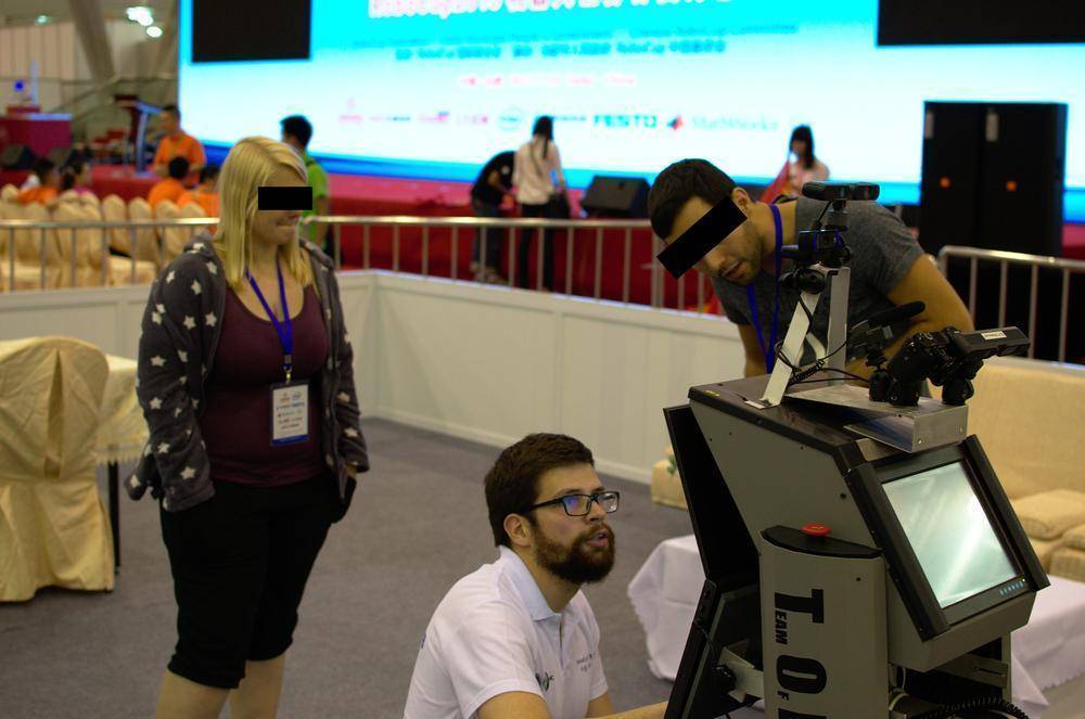 In-field debugging at robocup@home competition.